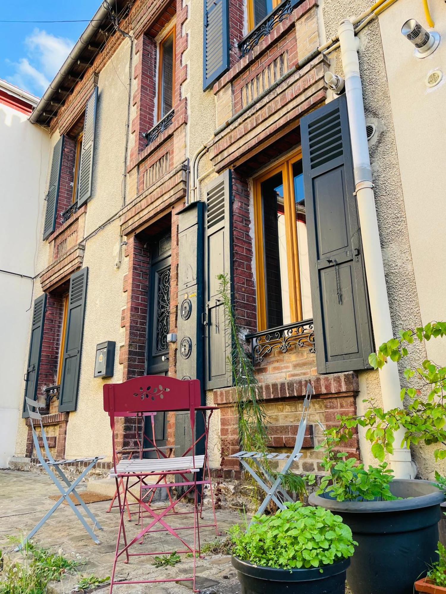 Maison De Ville - Paris En 15 Mn ! - 4 Pers- 1 Bebe - Vintage & Music ! Groslay Zewnętrze zdjęcie